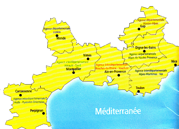 ONF Méditerranée Agences
