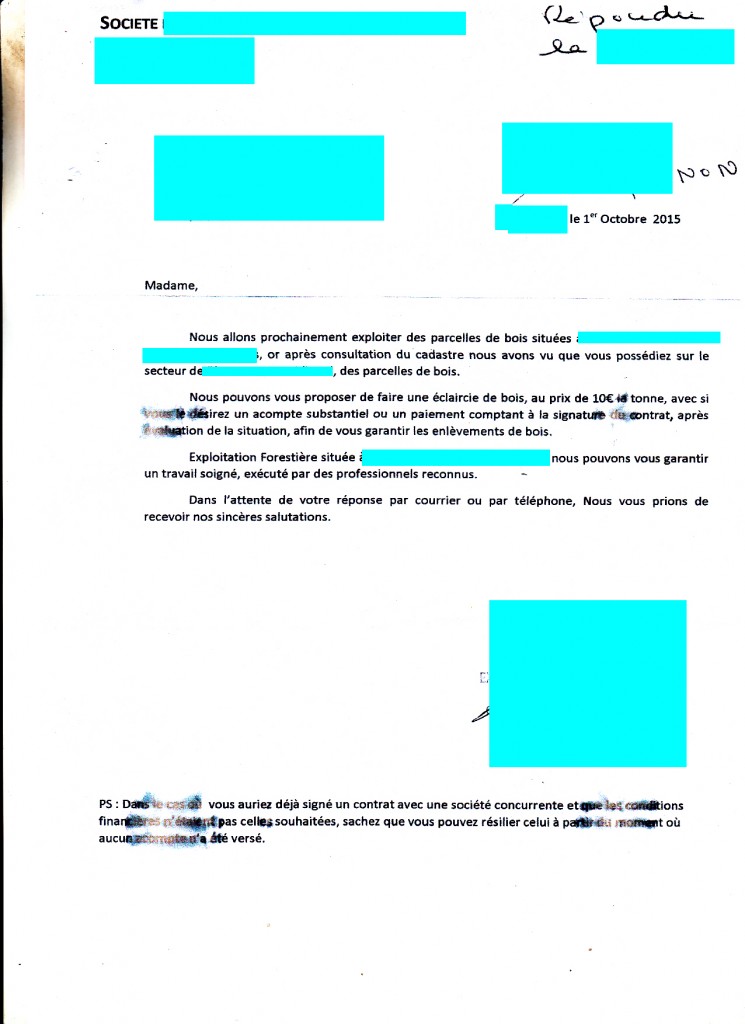 Exemple Lettre