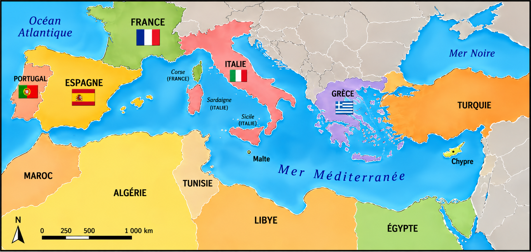 L'Europe méditerranéenne
