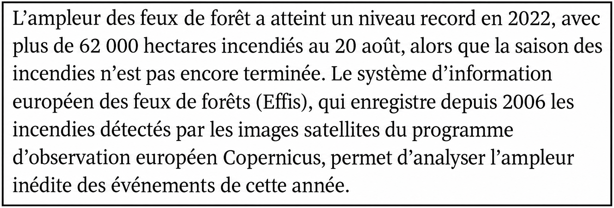 Extrait du Monde du 22 août 2022