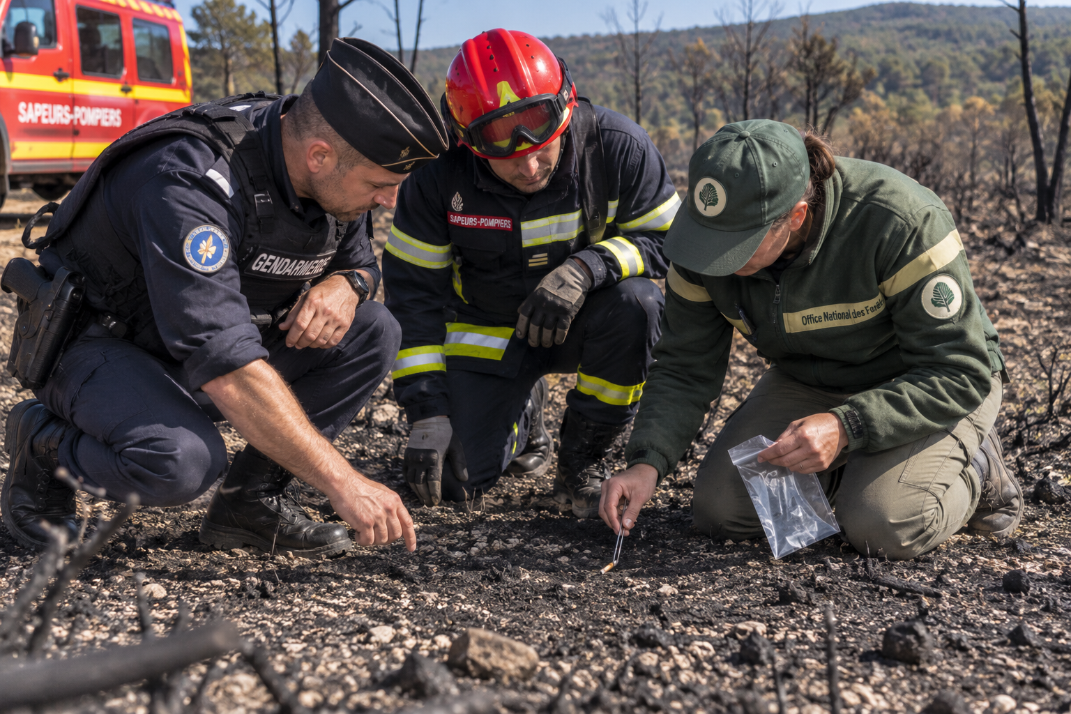 Recherche de la cause du départ de feu