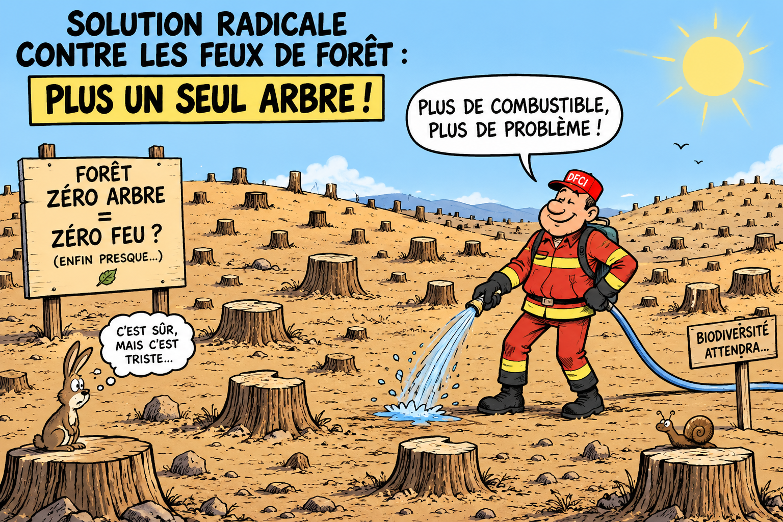 Les déserts ne brûlent plus